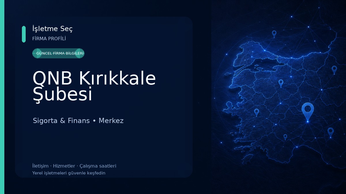 QNB Kırıkkale Şubesi