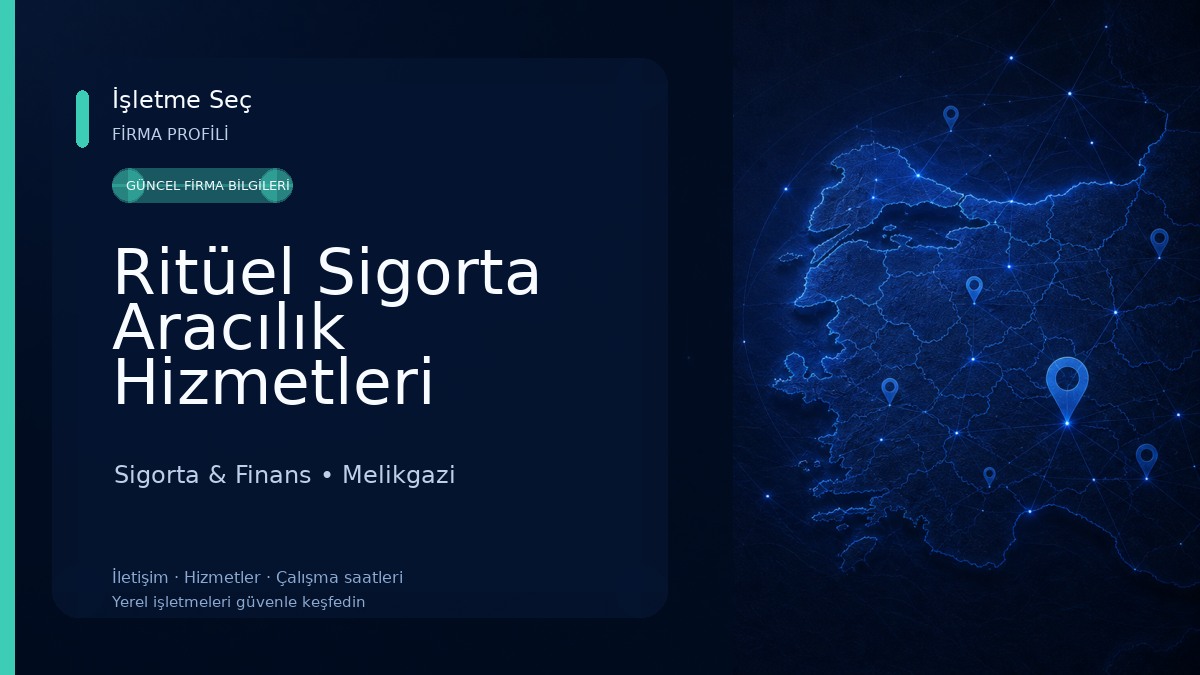 Ritüel Sigorta Aracılık Hizmetleri Limited Şirketi Sigorta & Finans