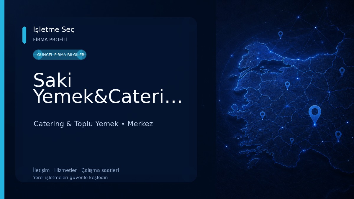 Saki Yemek&Catering