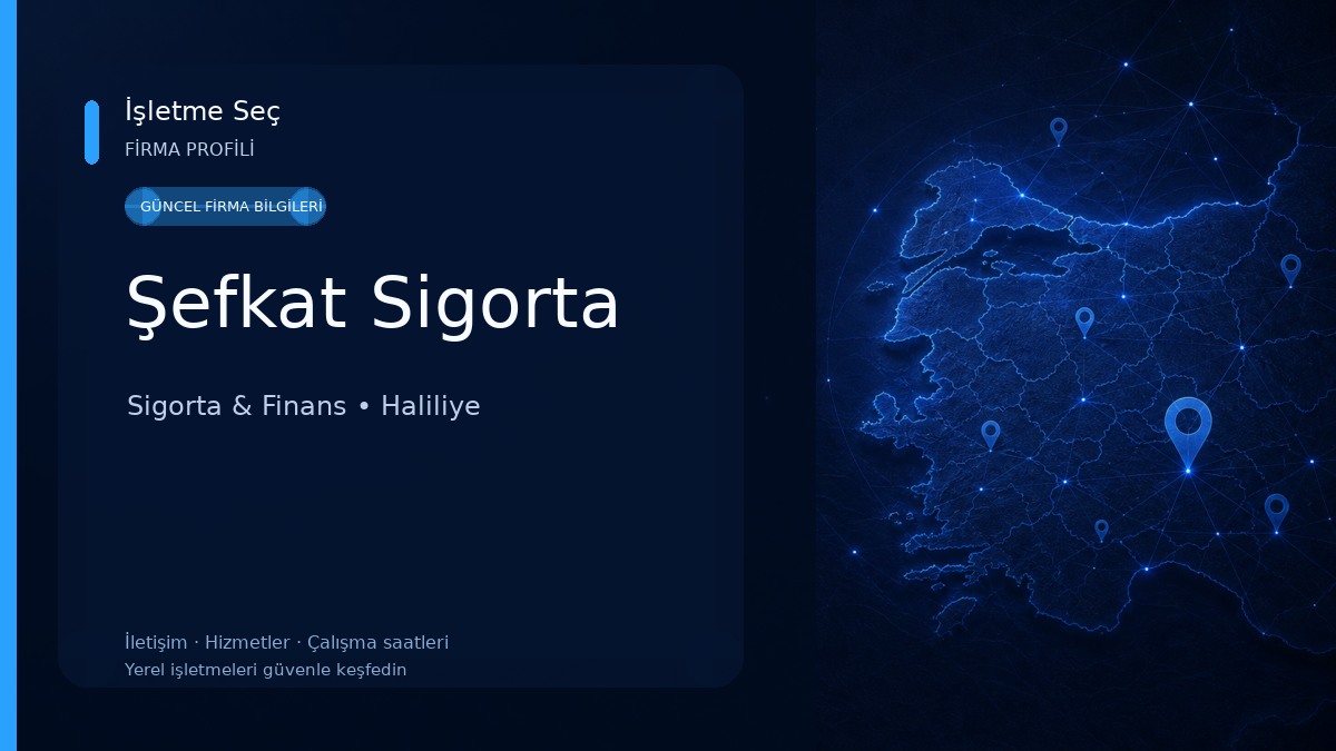 Şefkat Sigorta Sigorta & Finans