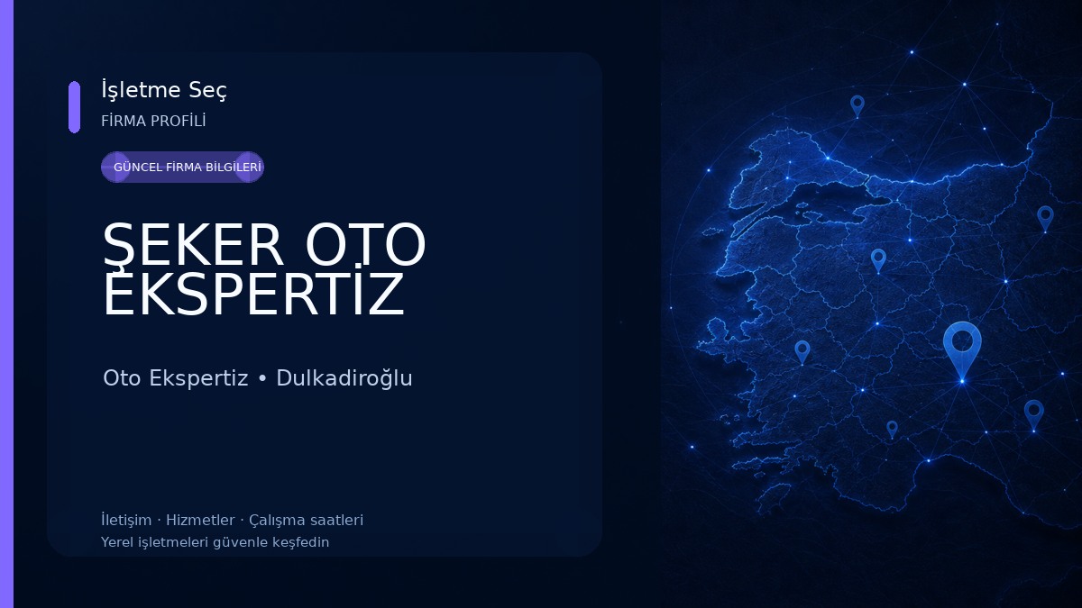 ŞEKER OTO EKSPERTİZ