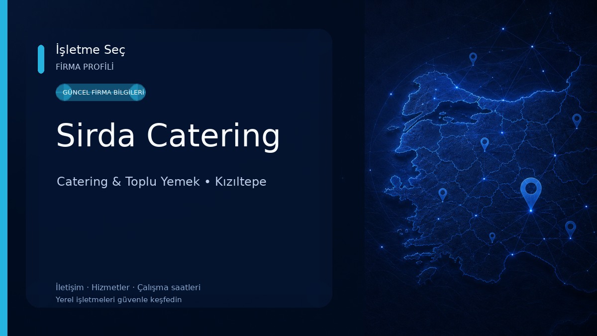 Sirda Catering Catering & Toplu Yemek