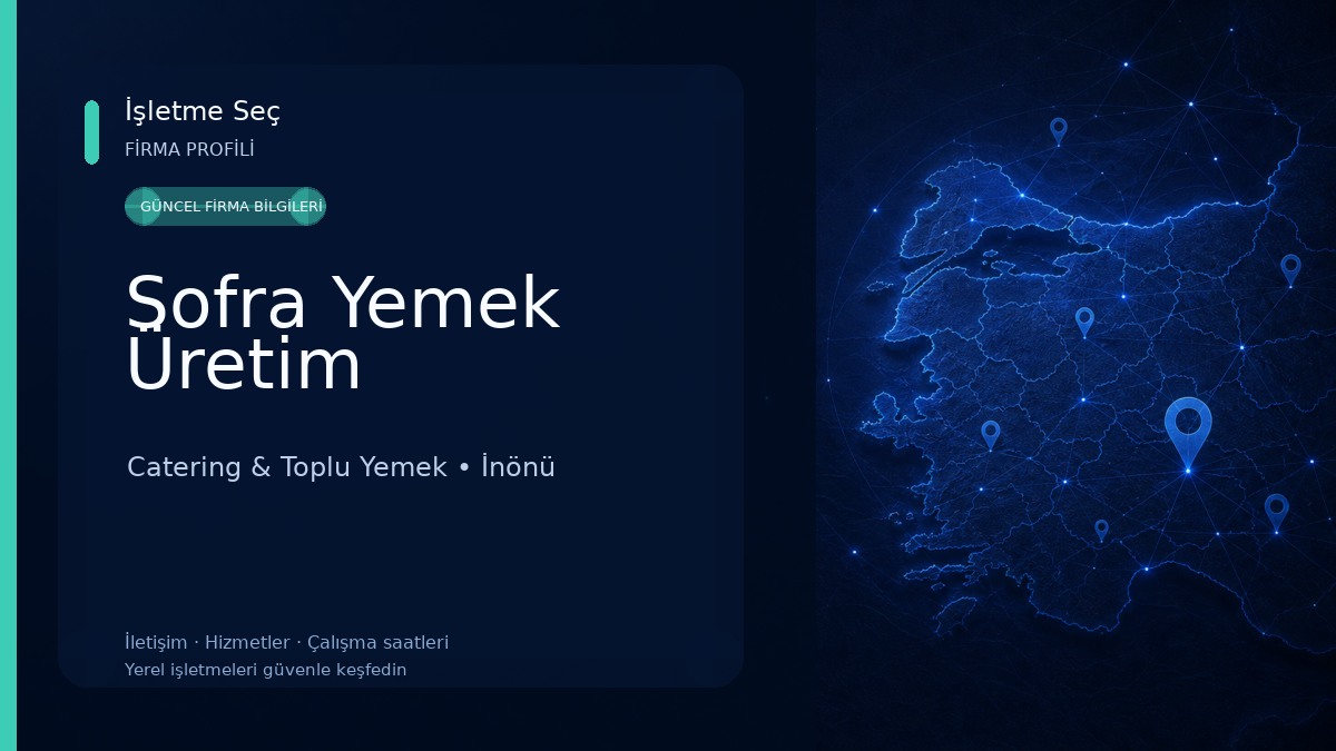 Sofra Yemek Üretim