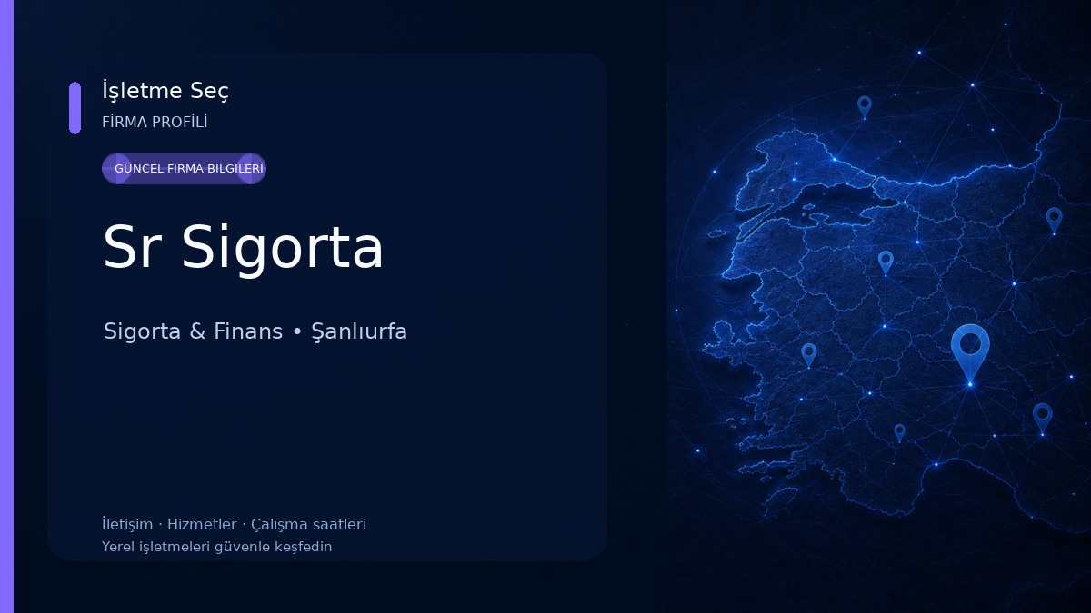 Sr Sigorta Sigorta & Finans