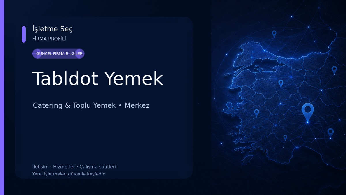 Tabldot Yemek 