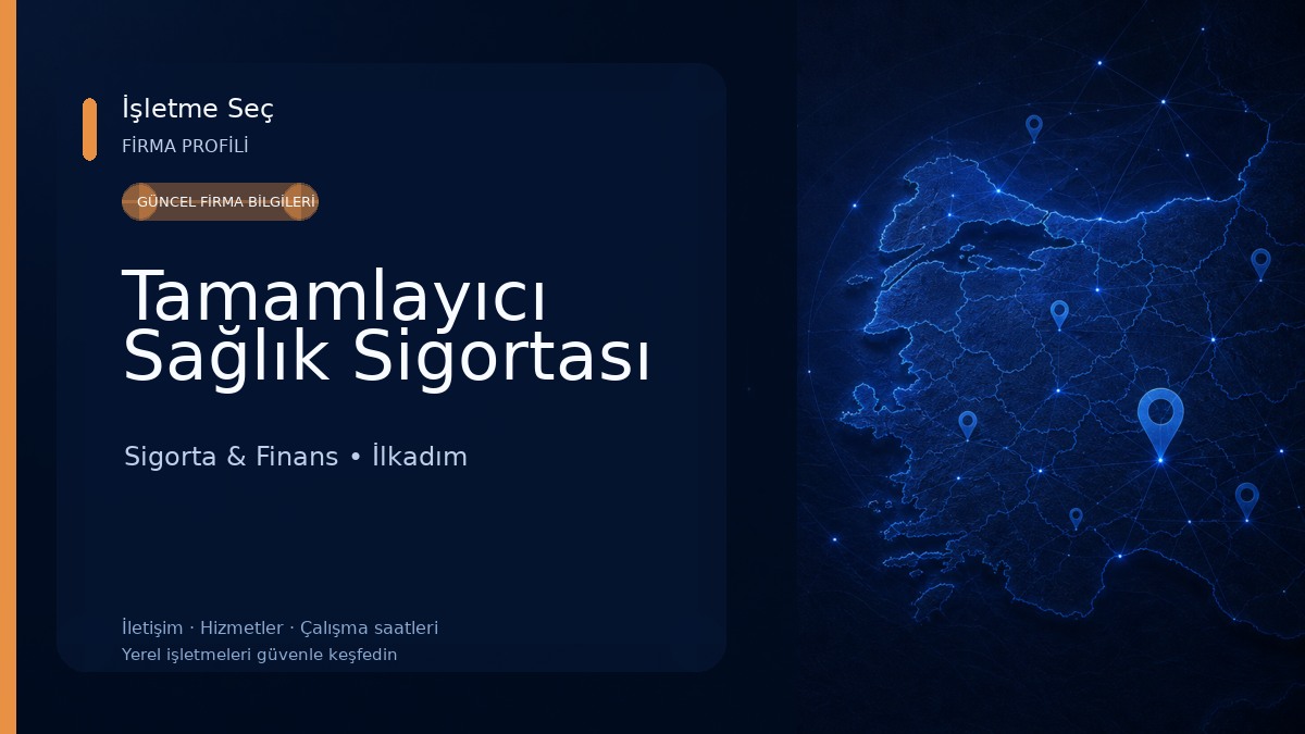 Tamamlayıcı Sağlık Sigortası Sigorta & Finans