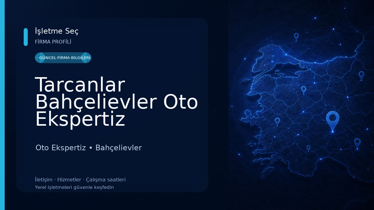 Tarcanlar Bahçelievler Oto Ekspertiz İstanbul