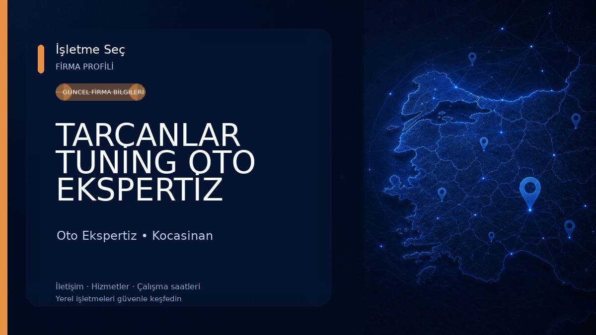 TARCANLAR TUNİNG OTO EKSPERTİZ KAYSERİ GALERİCİLER SİTESİ 