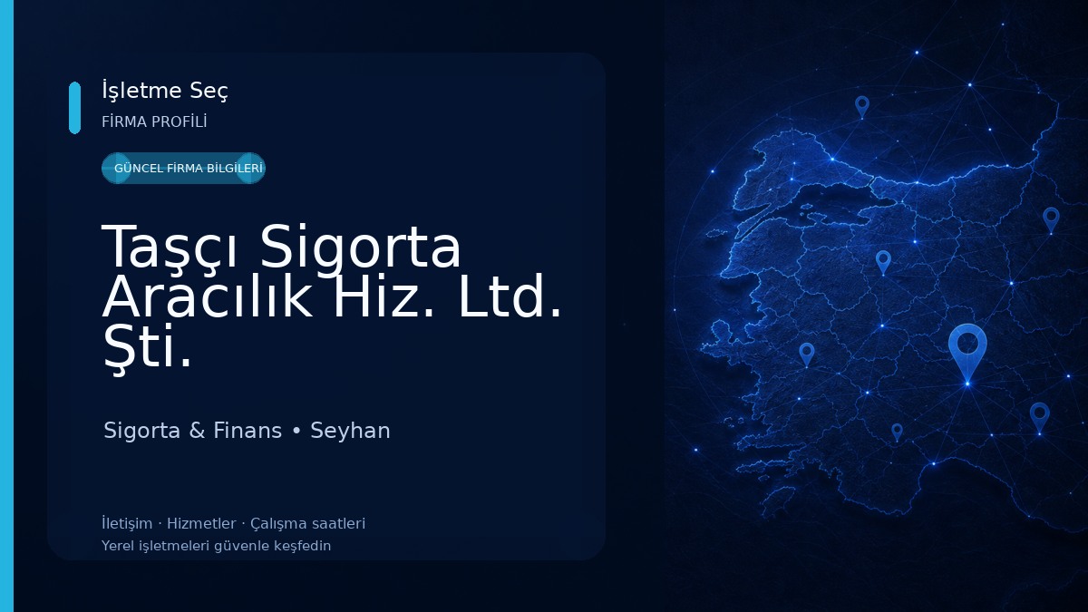 Taşçı Sigorta Aracılık Hiz. Ltd. Şti. Sigorta & Finans
