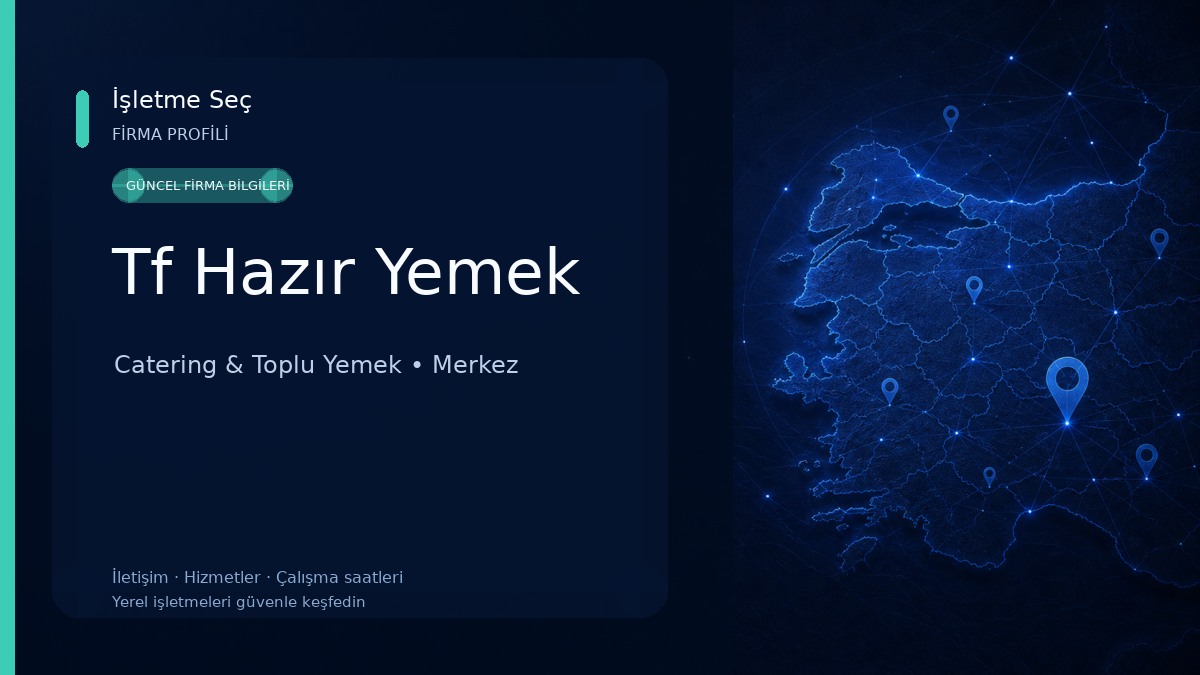 Tf Hazır Yemek