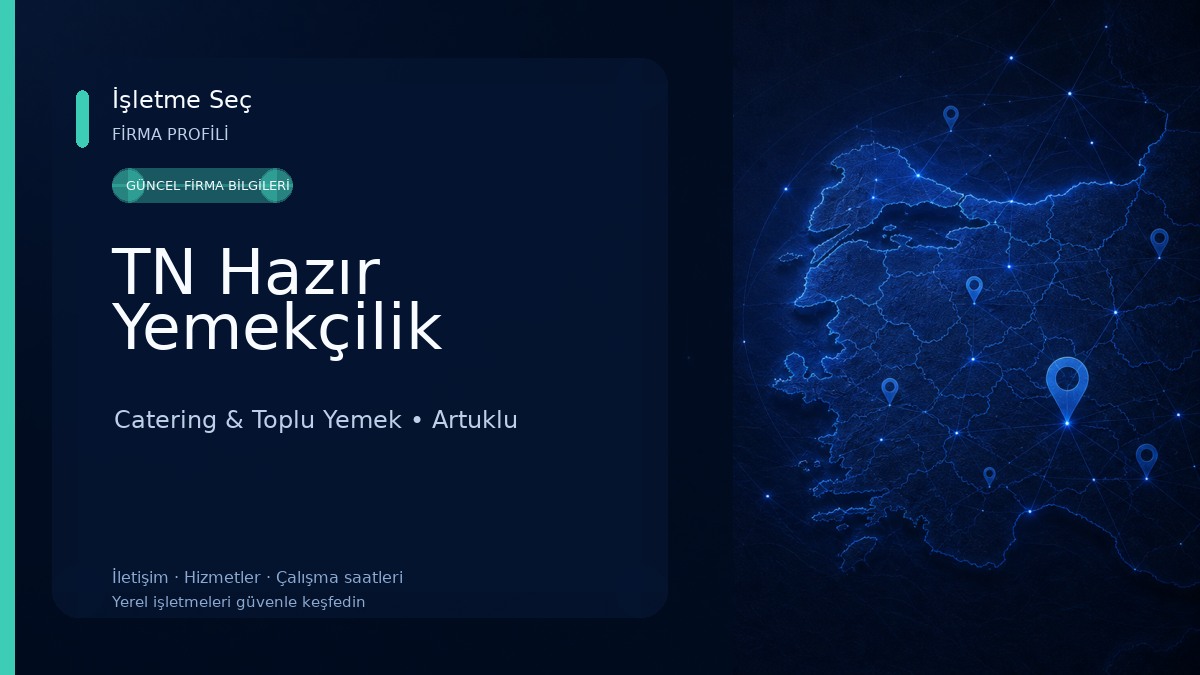 TN Hazır Yemekçilik Catering & Toplu Yemek