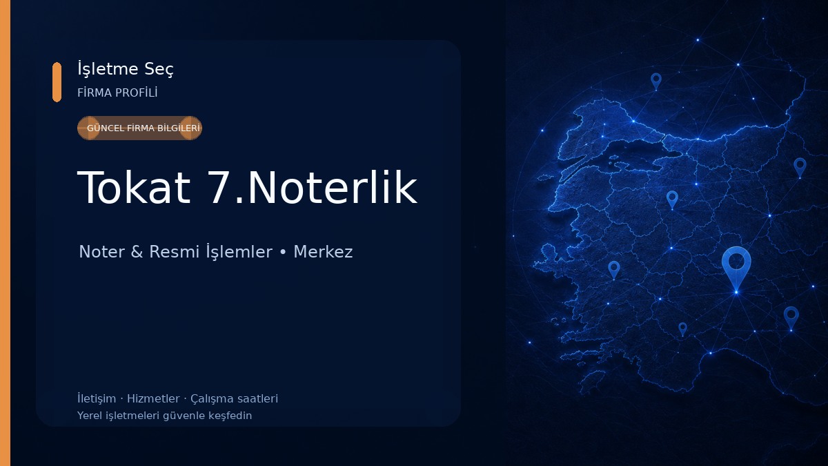 Tokat 7.Noterlik 