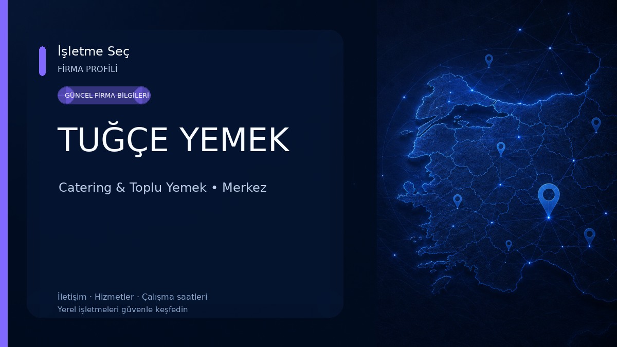TUĞÇE YEMEK