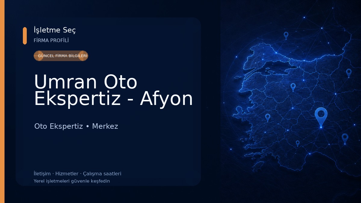 Umran Oto Ekspertiz - Afyon