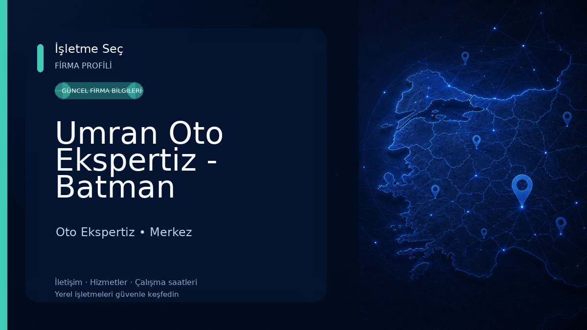 Umran Oto Ekspertiz - Batman Oto Ekspertiz
