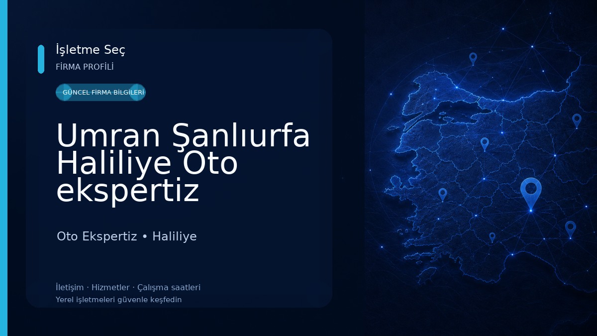 Umran Şanlıurfa Haliliye Oto ekspertiz Oto Ekspertiz