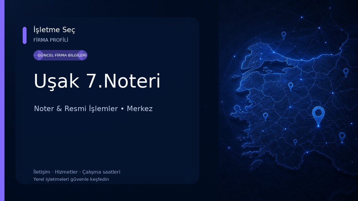 Uşak 7.Noteri 