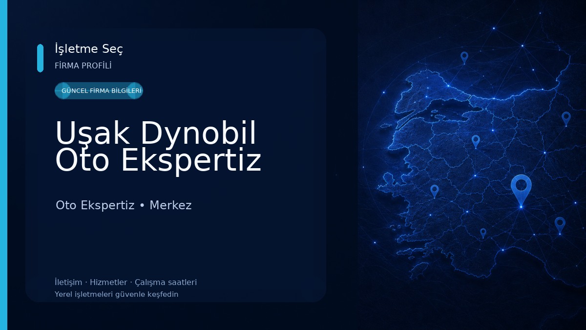Uşak Dynobil Oto Ekspertiz Oto Ekspertiz