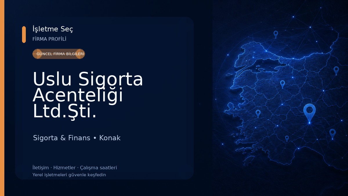 Uslu Sigorta Acenteliği Ltd.Şti. Sigorta & Finans