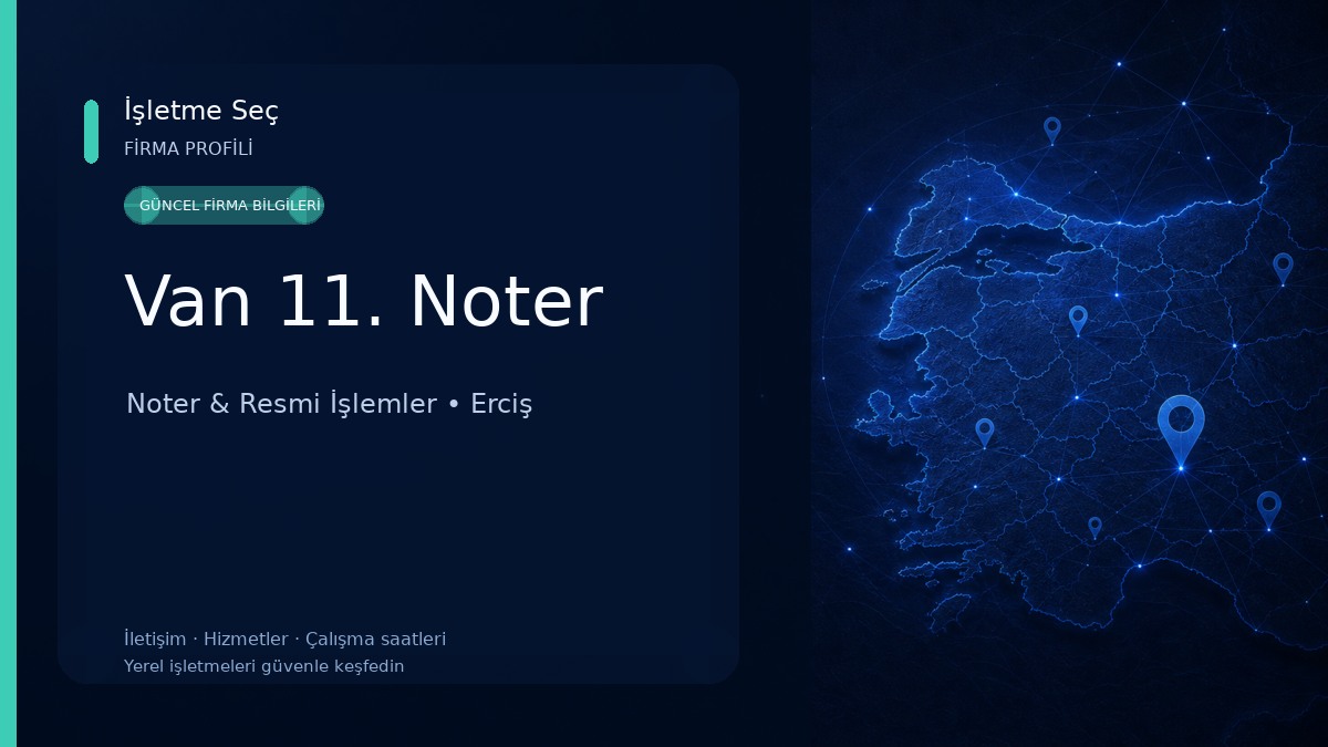 Van 11. Noter 