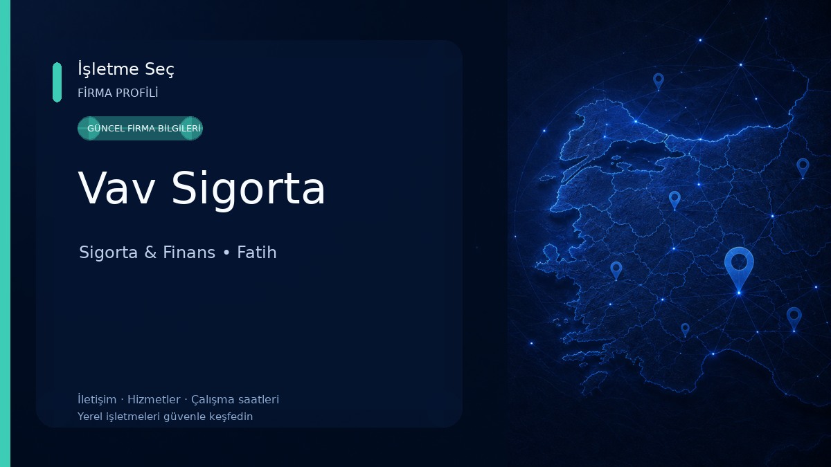Vav Sigorta Sigorta & Finans