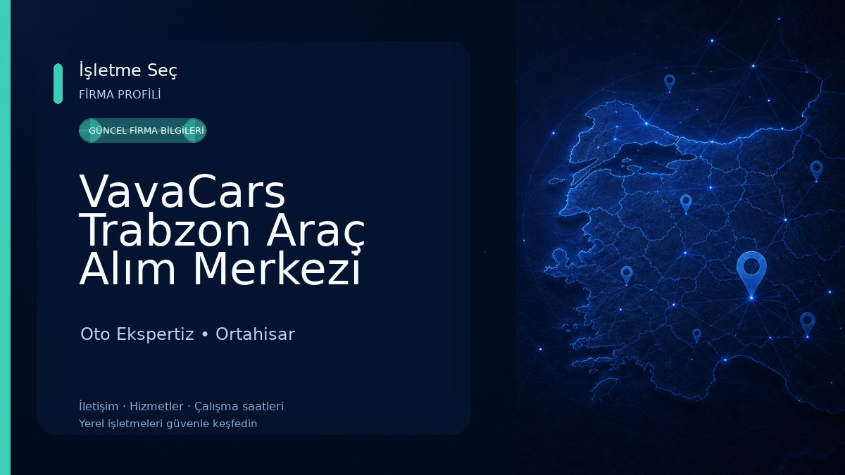 VavaCars Trabzon Araç Alım Merkezi (RS Oto ekspertiz) Oto Ekspertiz