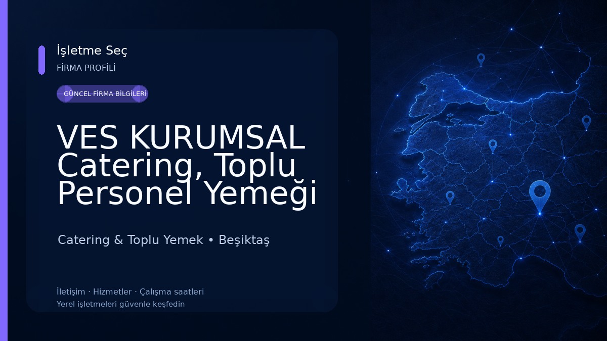 VES KURUMSAL Catering, Toplu Personel Yemeği 