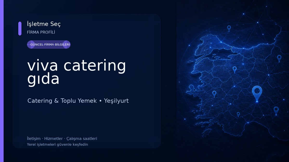 viva catering gıda Catering & Toplu Yemek