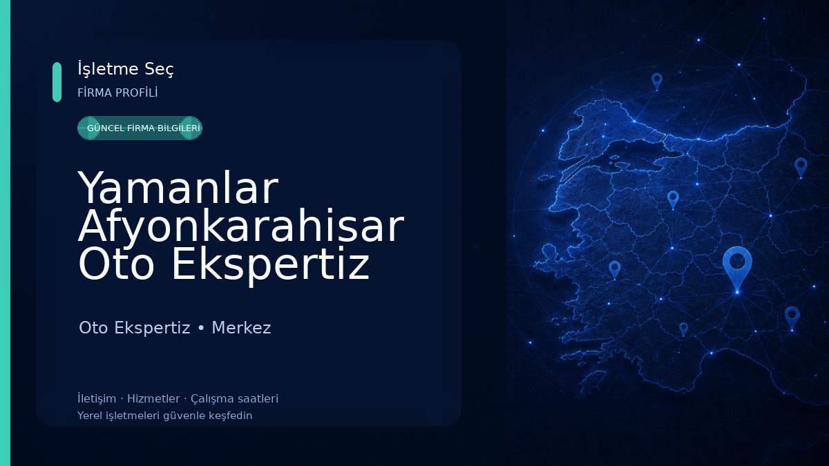 Yamanlar Afyonkarahisar Oto Ekspertiz Oto Ekspertiz