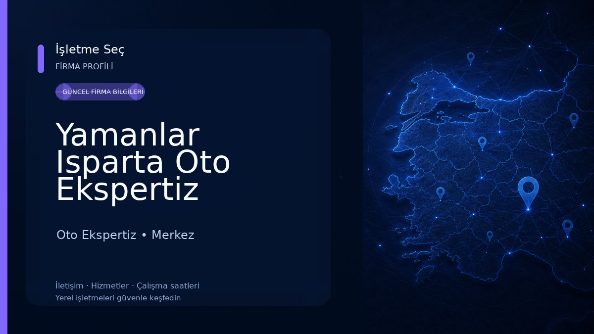 Yamanlar Isparta Oto Ekspertiz 