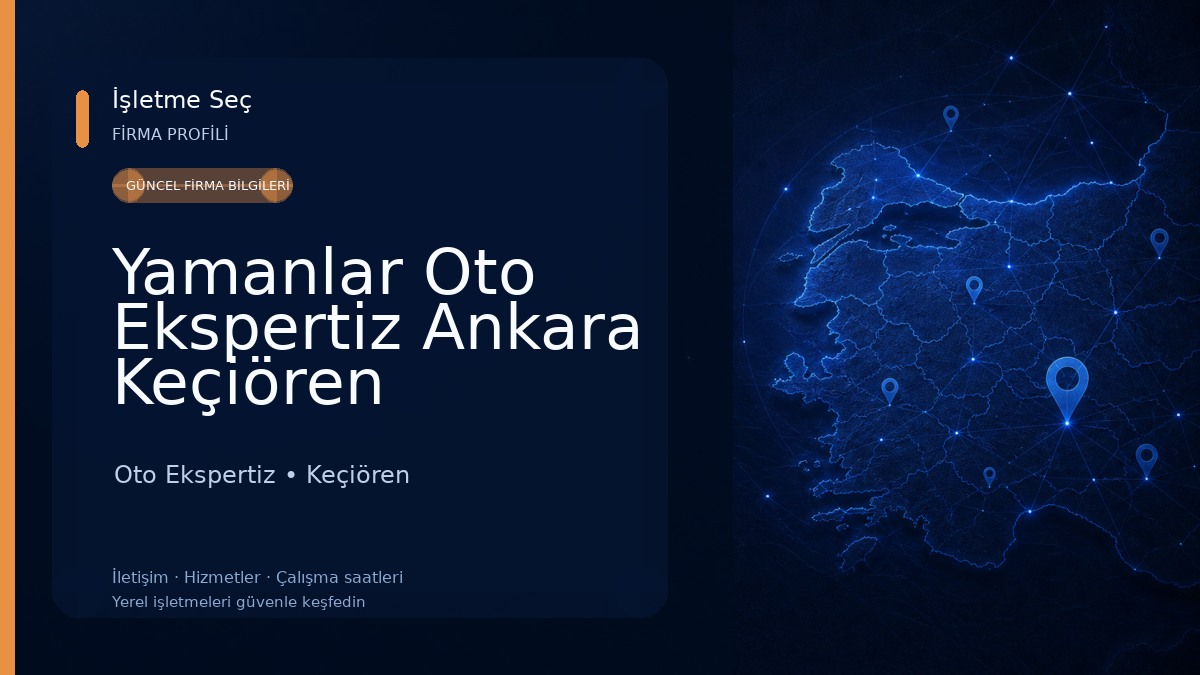 Yamanlar Oto Ekspertiz Ankara Keçiören