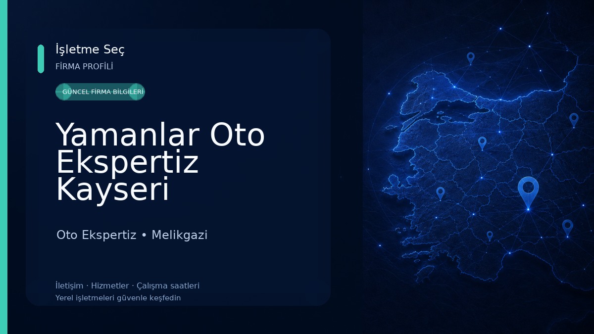Yamanlar Oto Ekspertiz Kayseri Oto Ekspertiz
