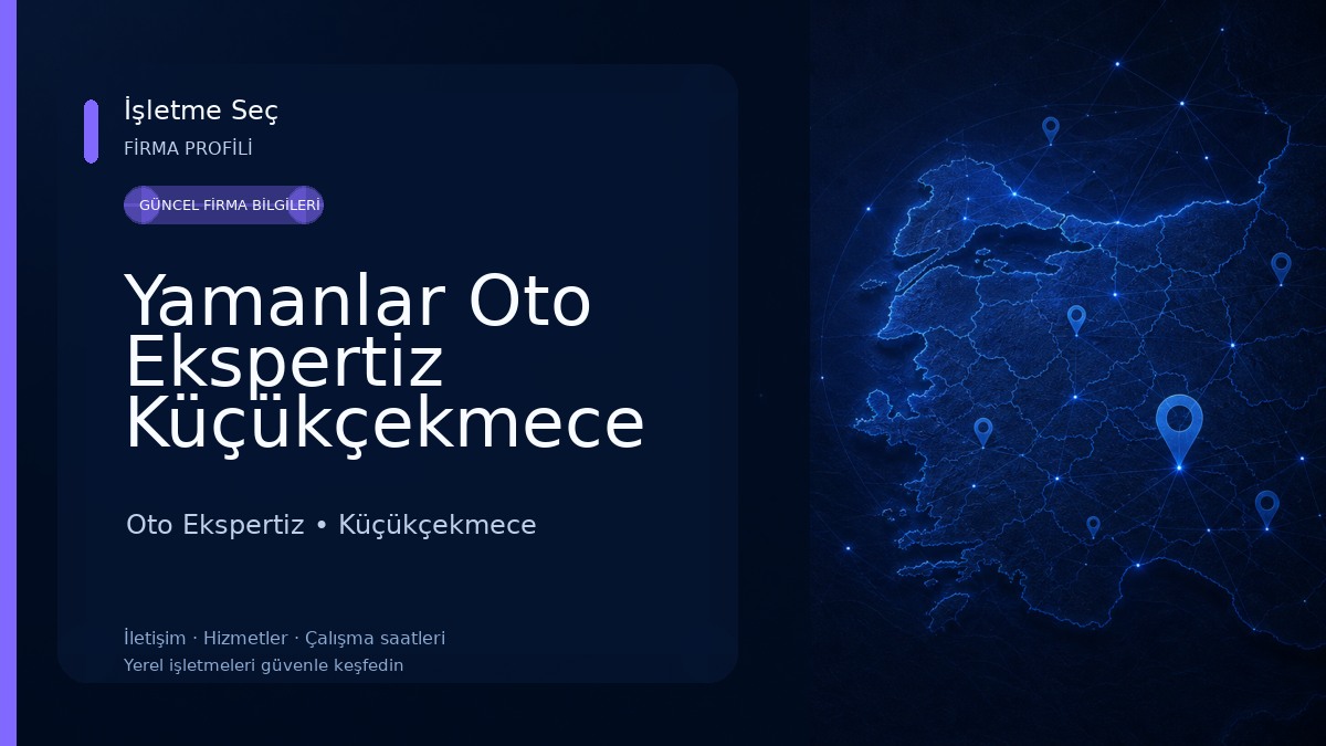 Yamanlar Oto Ekspertiz Küçükçekmece Genel Merkez Oto Ekspertiz