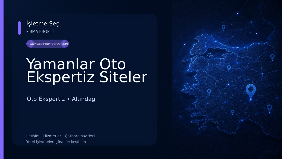 Yamanlar Oto Ekspertiz Siteler Oto Ekspertiz