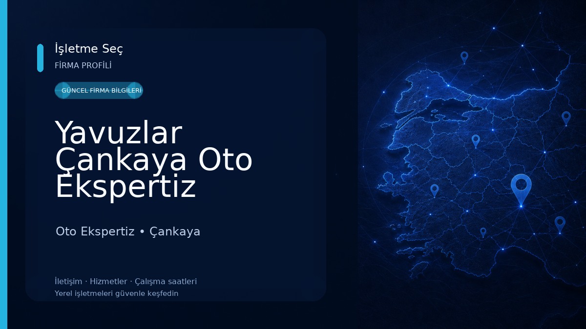 Yavuzlar Çankaya Oto Ekspertiz Oto Ekspertiz