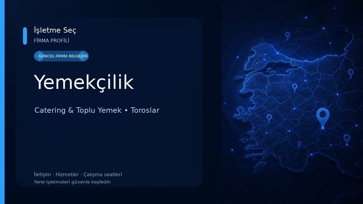 Yemekçilik Catering & Toplu Yemek