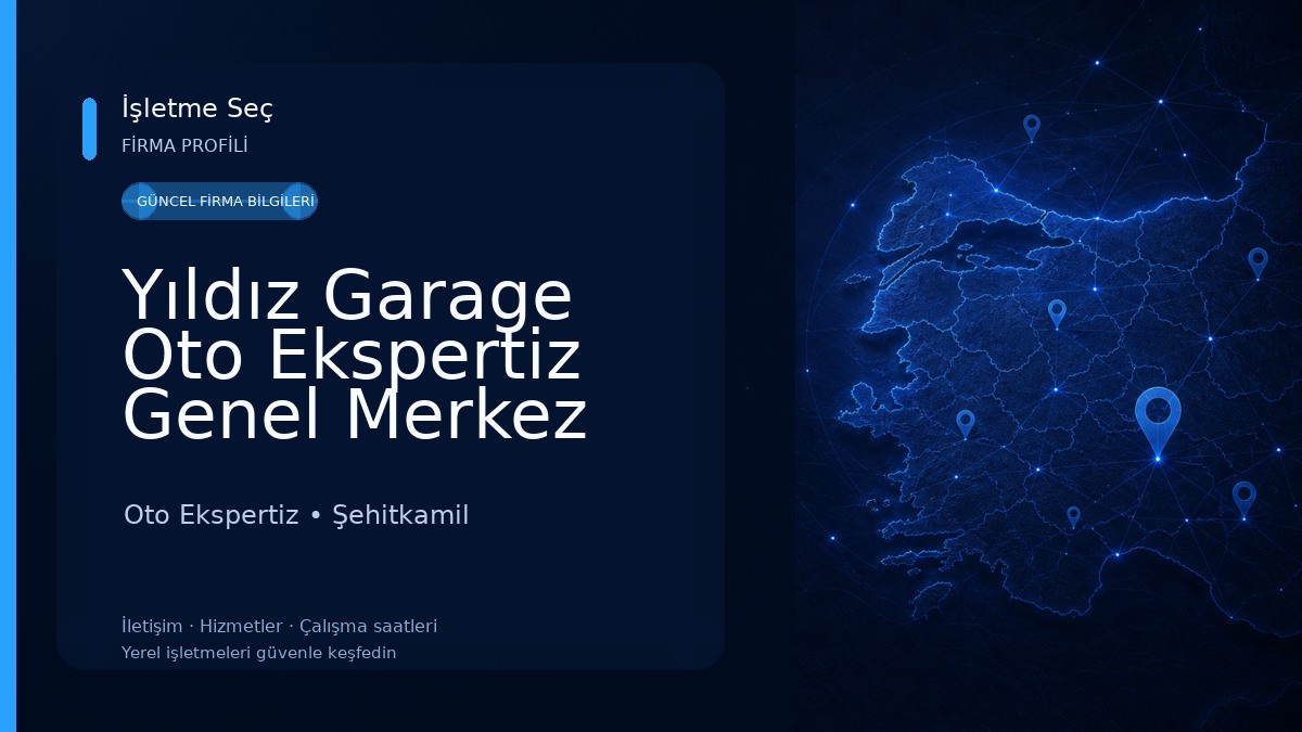 Yıldız Garage Oto Ekspertiz Genel Merkez Oto Ekspertiz