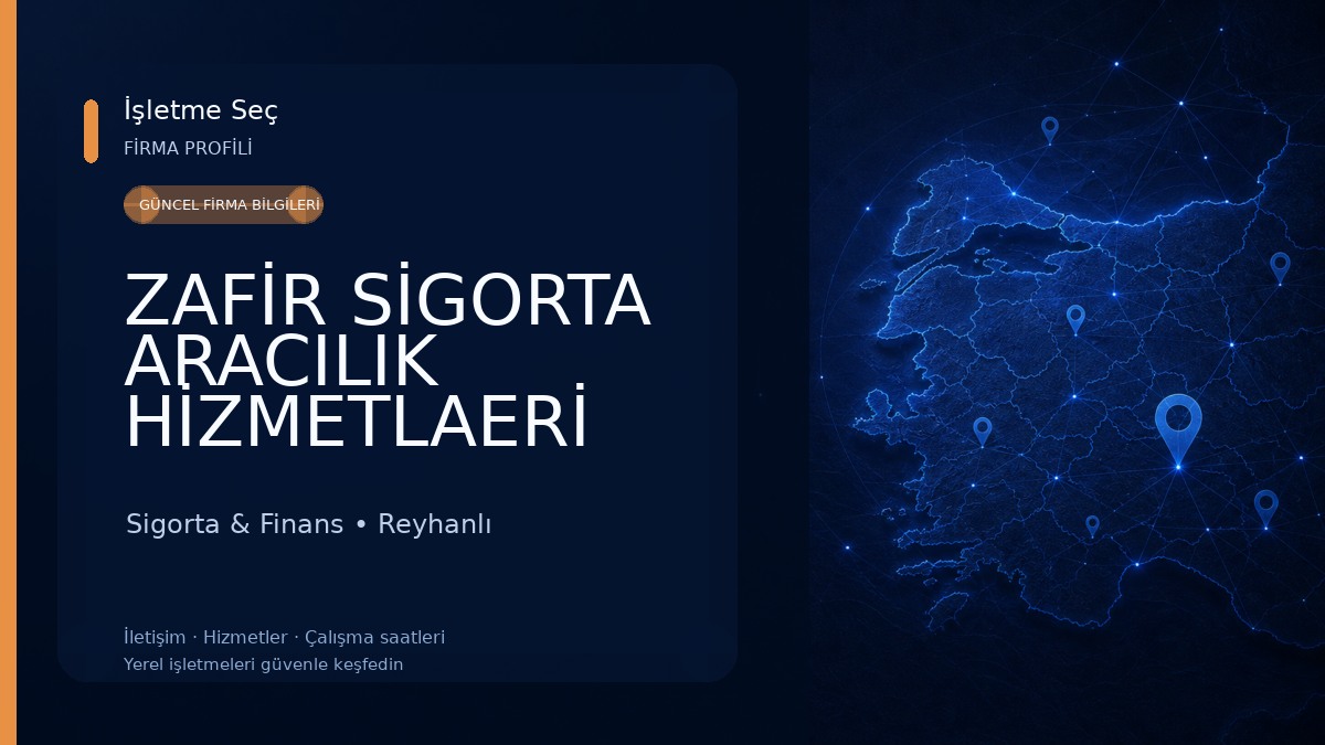 ZAFİR SİGORTA ARACILIK HİZMETLAERİ